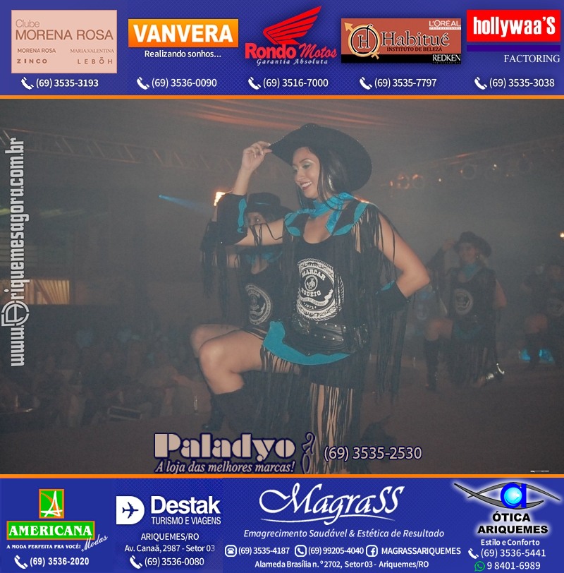 EXPOARI 2011 - VAMOS LEMBRAR do 22º Baile do Cowboy em Ariquemes?
