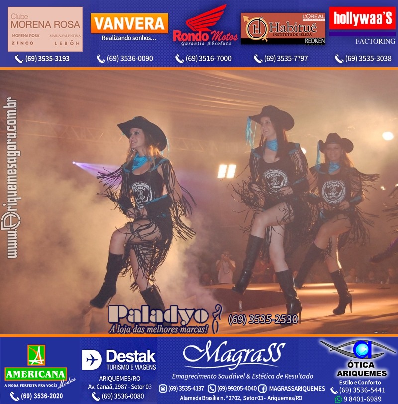 EXPOARI 2011 - VAMOS LEMBRAR do 22º Baile do Cowboy em Ariquemes?