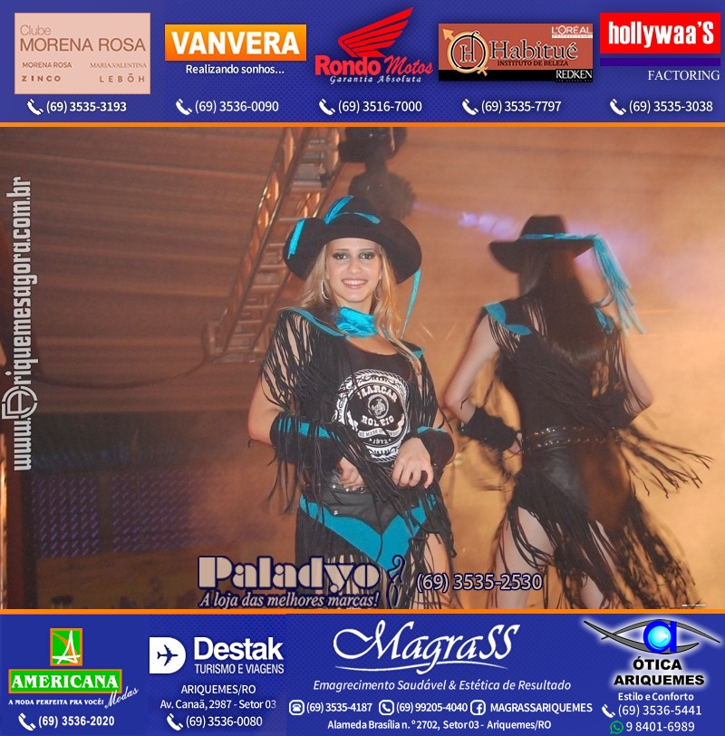 EXPOARI 2011 - VAMOS LEMBRAR do 22º Baile do Cowboy em Ariquemes?