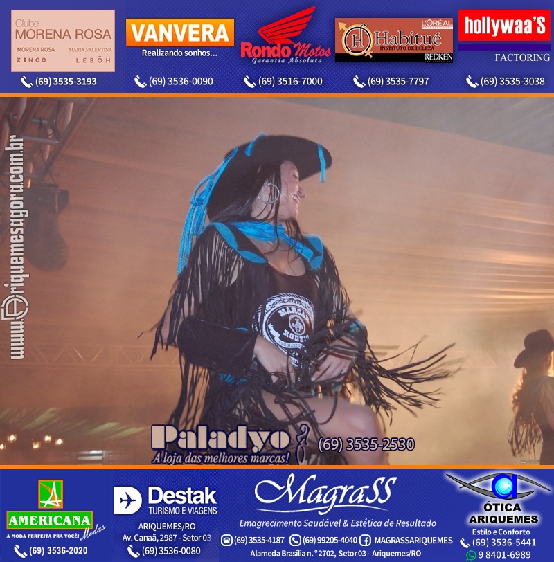 EXPOARI 2011 - VAMOS LEMBRAR do 22º Baile do Cowboy em Ariquemes?