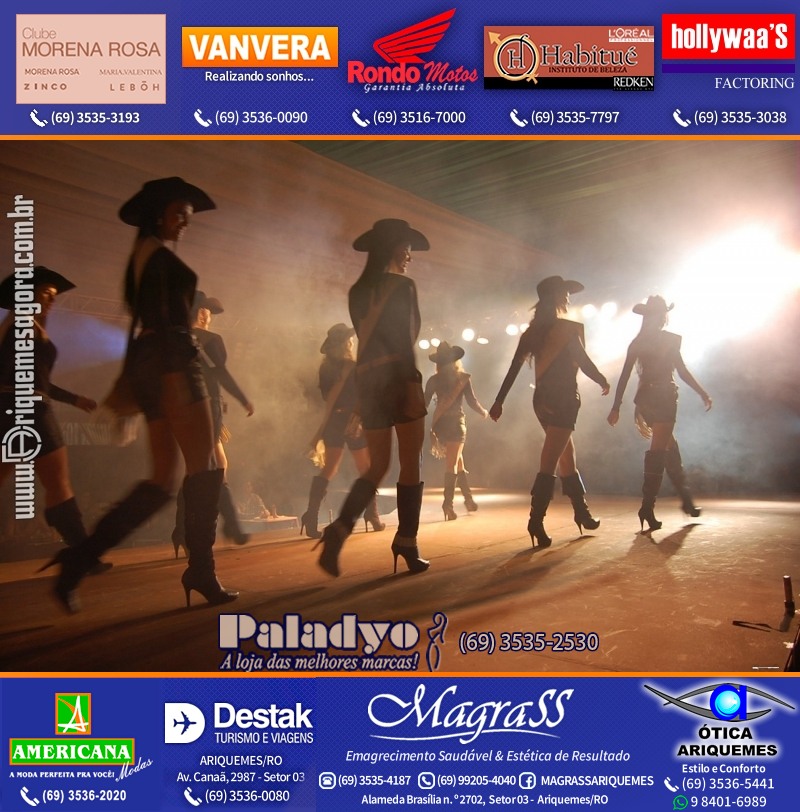 EXPOARI 2011 - VAMOS LEMBRAR do 22º Baile do Cowboy em Ariquemes?