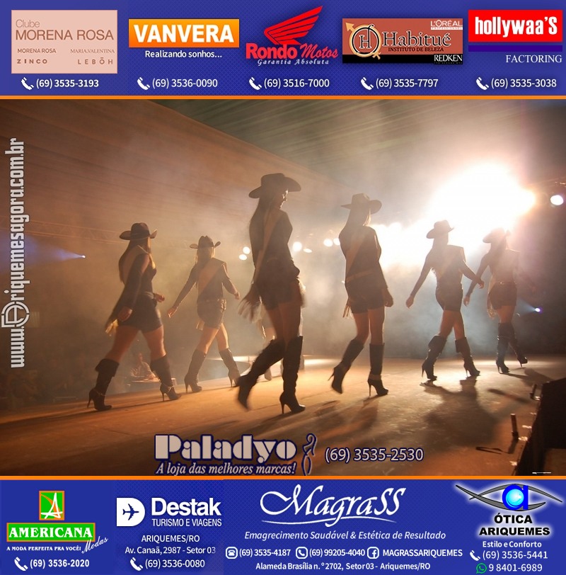 EXPOARI 2011 - VAMOS LEMBRAR do 22º Baile do Cowboy em Ariquemes?