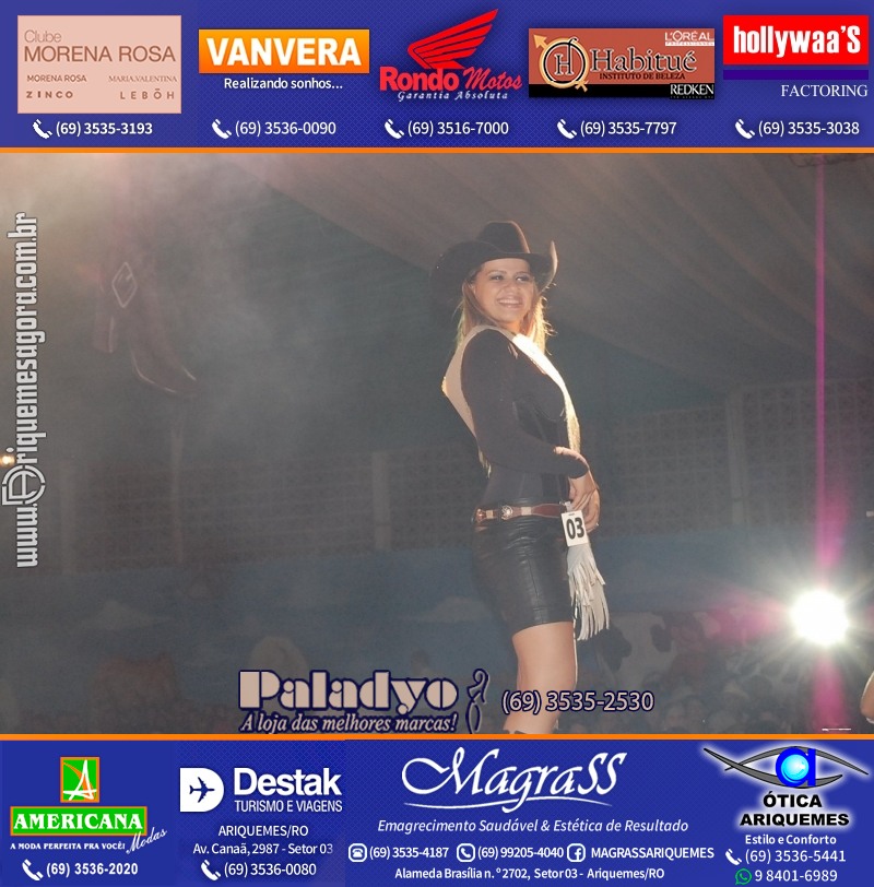 EXPOARI 2011 - VAMOS LEMBRAR do 22º Baile do Cowboy em Ariquemes?