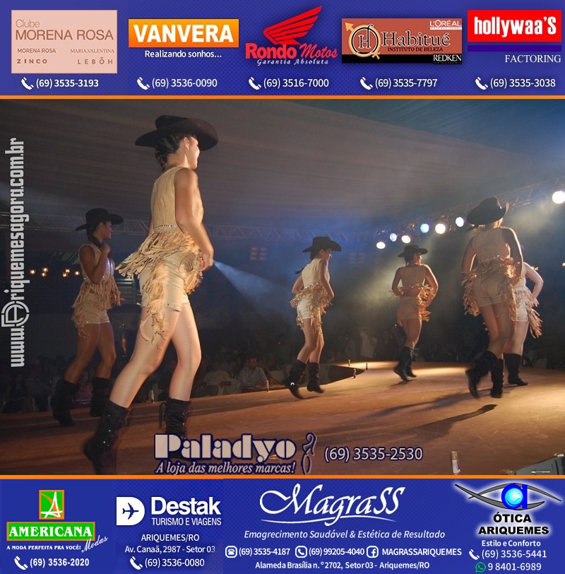 EXPOARI 2011 - VAMOS LEMBRAR do 22º Baile do Cowboy em Ariquemes?