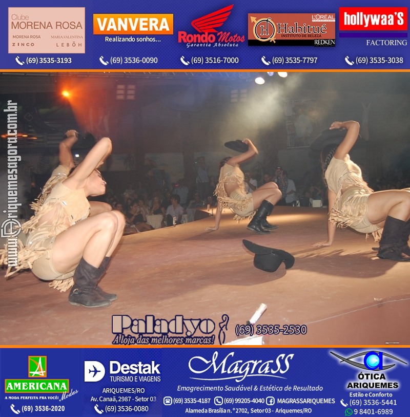 EXPOARI 2011 - VAMOS LEMBRAR do 22º Baile do Cowboy em Ariquemes?