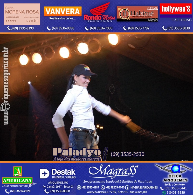 EXPOARI 2011 - VAMOS LEMBRAR do 22º Baile do Cowboy em Ariquemes?