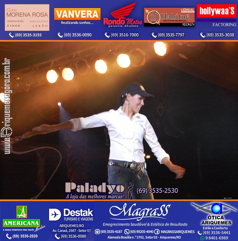 EXPOARI 2011 - VAMOS LEMBRAR do 22º Baile do Cowboy em Ariquemes?