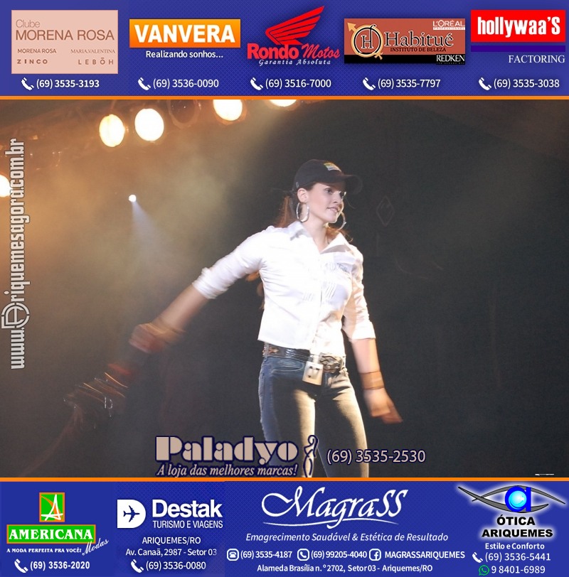 EXPOARI 2011 - VAMOS LEMBRAR do 22º Baile do Cowboy em Ariquemes?