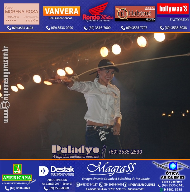 EXPOARI 2011 - VAMOS LEMBRAR do 22º Baile do Cowboy em Ariquemes?