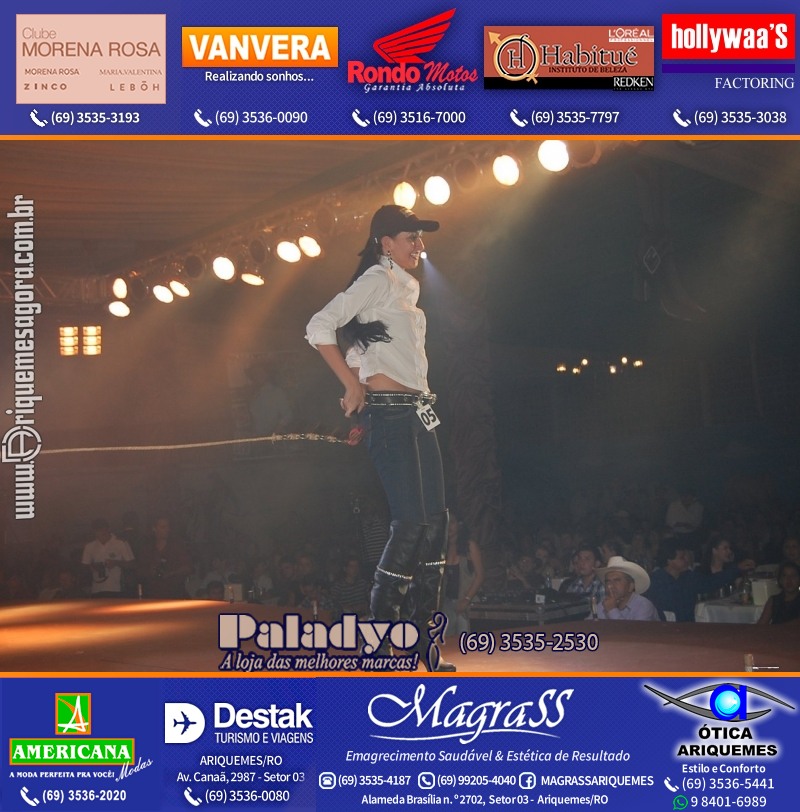 EXPOARI 2011 - VAMOS LEMBRAR do 22º Baile do Cowboy em Ariquemes?