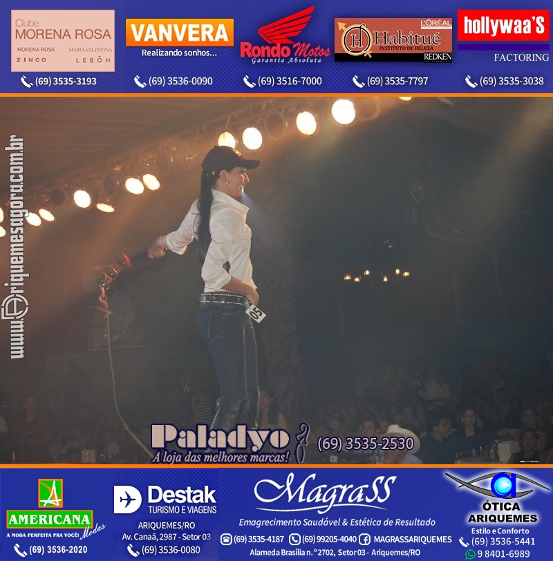 EXPOARI 2011 - VAMOS LEMBRAR do 22º Baile do Cowboy em Ariquemes?