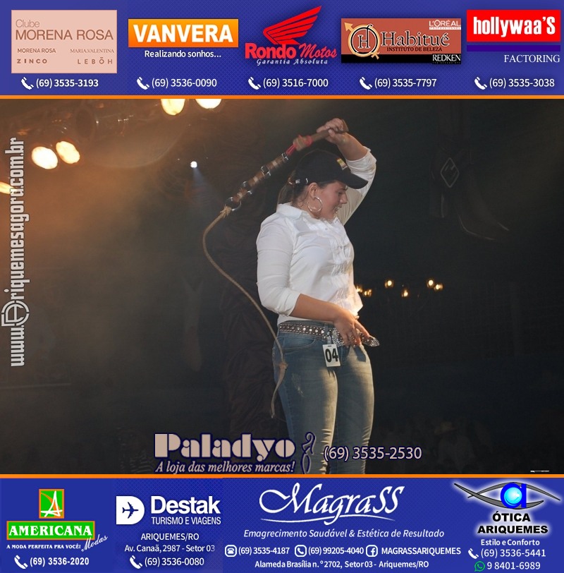 EXPOARI 2011 - VAMOS LEMBRAR do 22º Baile do Cowboy em Ariquemes?