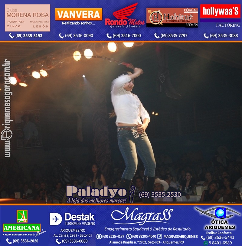 EXPOARI 2011 - VAMOS LEMBRAR do 22º Baile do Cowboy em Ariquemes?