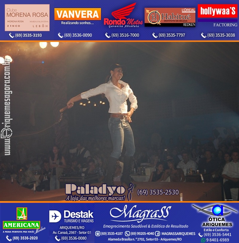 EXPOARI 2011 - VAMOS LEMBRAR do 22º Baile do Cowboy em Ariquemes?