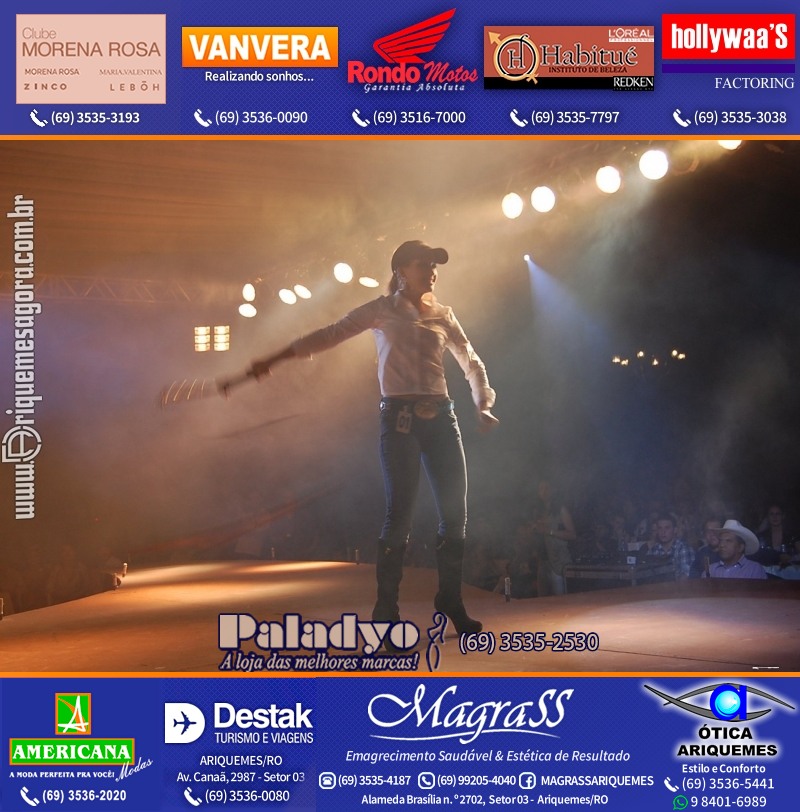 EXPOARI 2011 - VAMOS LEMBRAR do 22º Baile do Cowboy em Ariquemes?