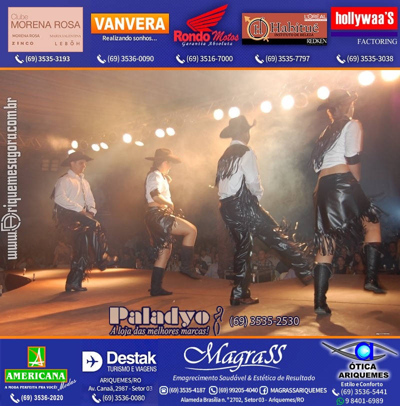 EXPOARI 2011 - VAMOS LEMBRAR do 22º Baile do Cowboy em Ariquemes?