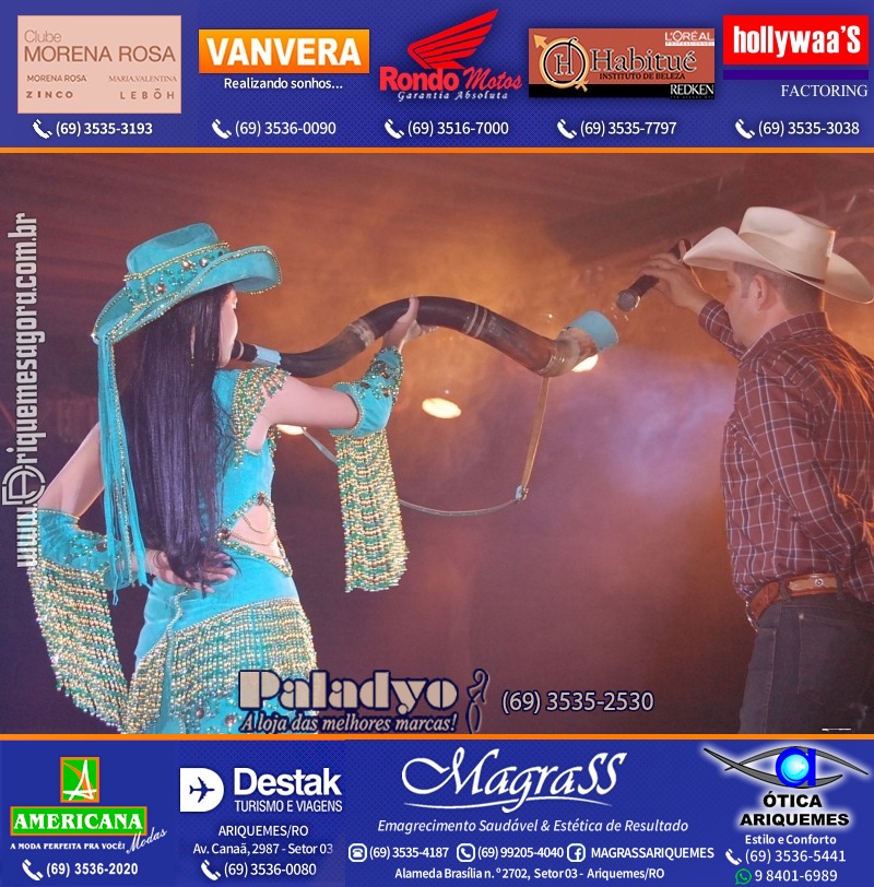 EXPOARI 2011 - VAMOS LEMBRAR do 22º Baile do Cowboy em Ariquemes?