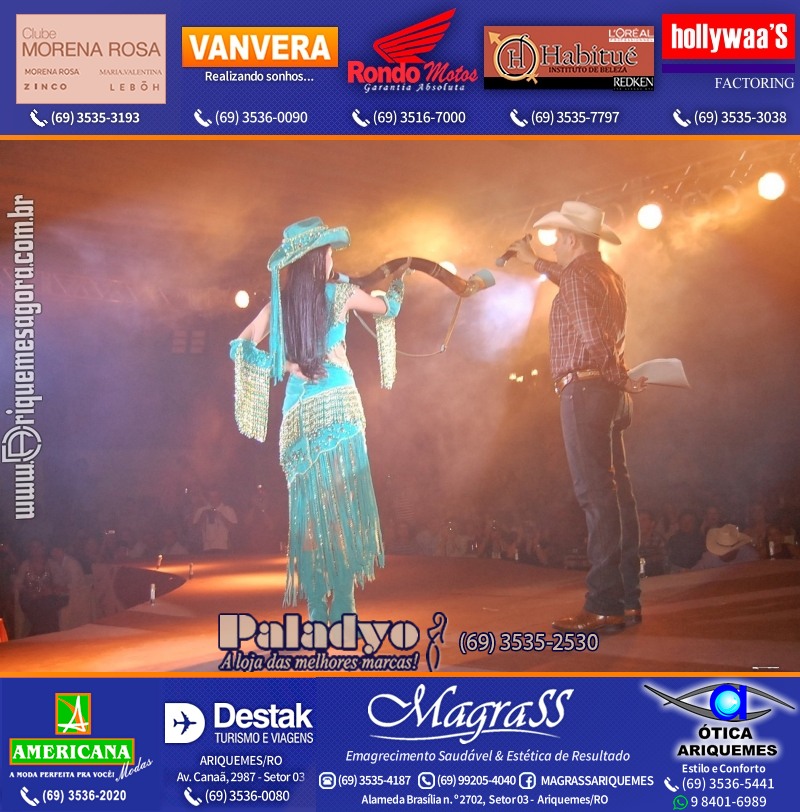 EXPOARI 2011 - VAMOS LEMBRAR do 22º Baile do Cowboy em Ariquemes?