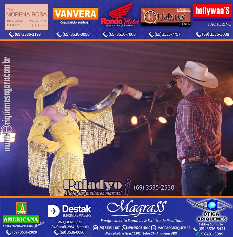 EXPOARI 2011 - VAMOS LEMBRAR do 22º Baile do Cowboy em Ariquemes?