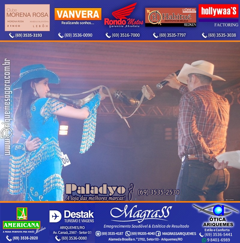 EXPOARI 2011 - VAMOS LEMBRAR do 22º Baile do Cowboy em Ariquemes?
