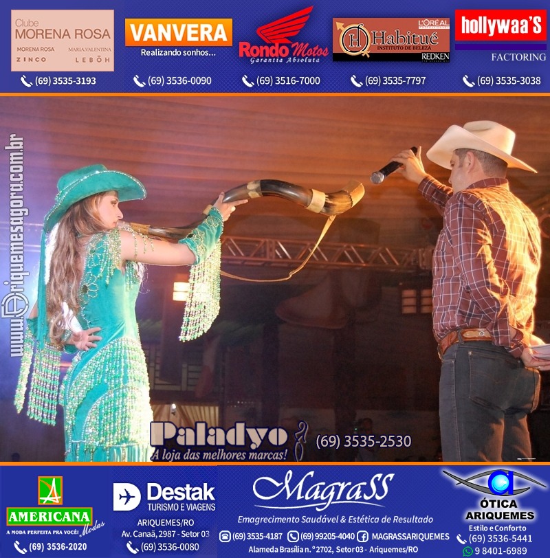 EXPOARI 2011 - VAMOS LEMBRAR do 22º Baile do Cowboy em Ariquemes?