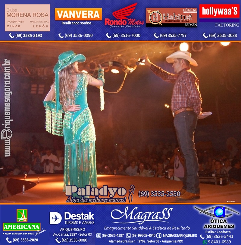 EXPOARI 2011 - VAMOS LEMBRAR do 22º Baile do Cowboy em Ariquemes?