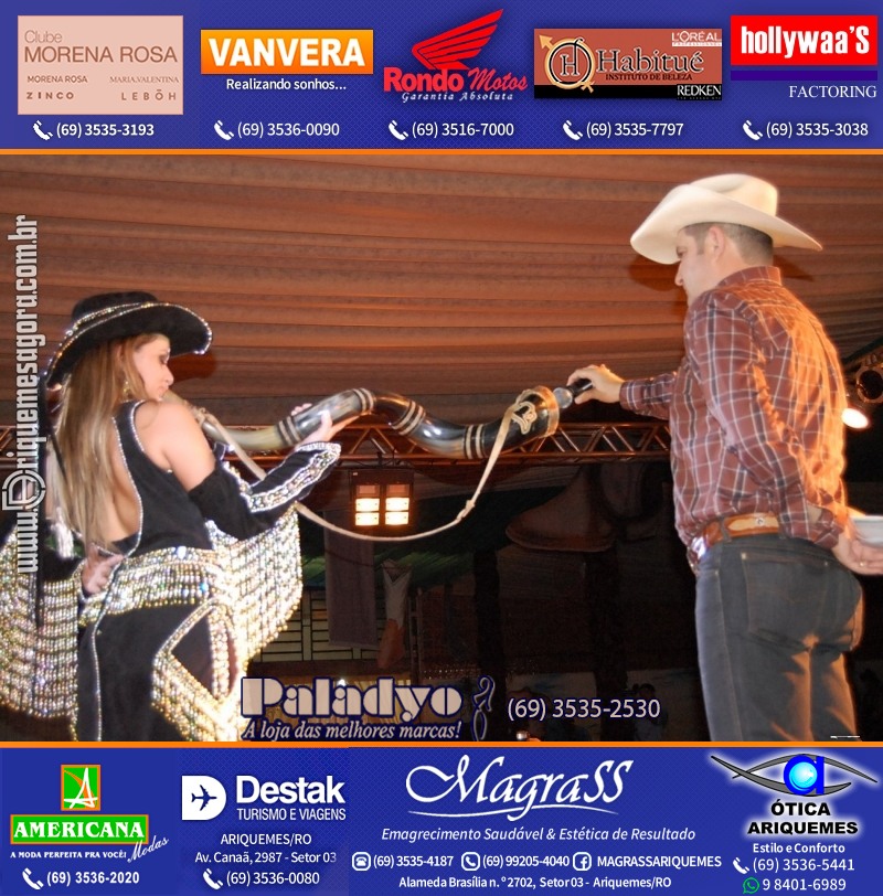 EXPOARI 2011 - VAMOS LEMBRAR do 22º Baile do Cowboy em Ariquemes?