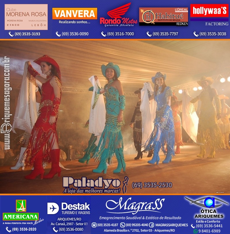 EXPOARI 2011 - VAMOS LEMBRAR do 22º Baile do Cowboy em Ariquemes?