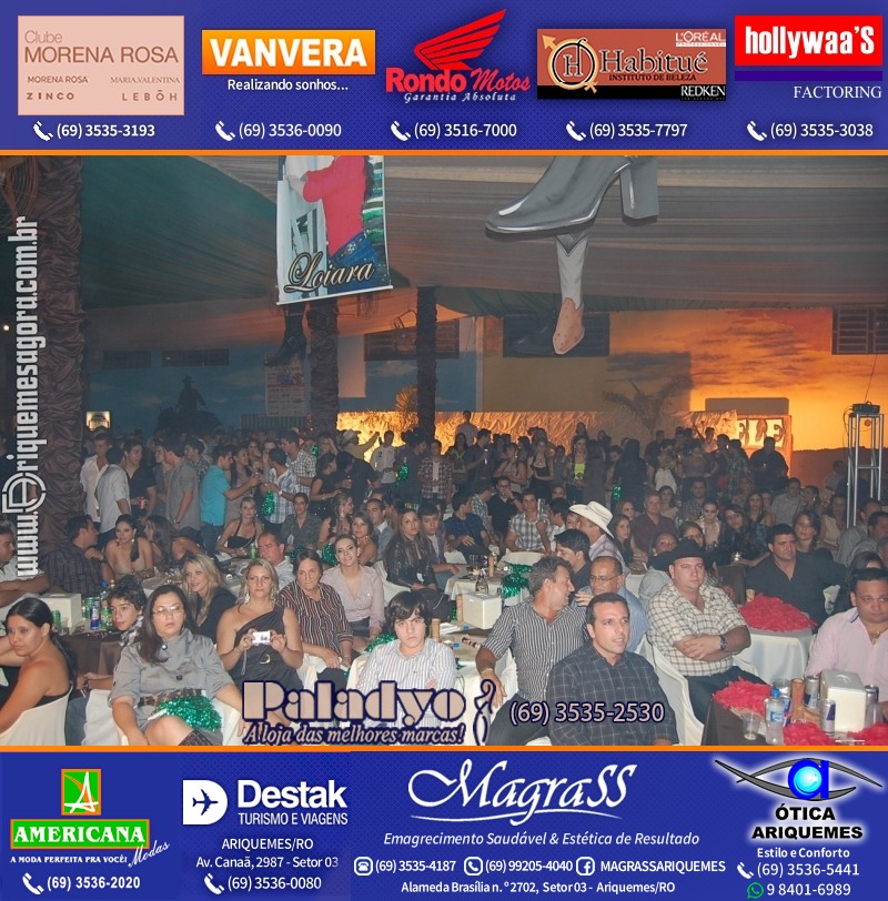 EXPOARI 2011 - VAMOS LEMBRAR do 22º Baile do Cowboy em Ariquemes?