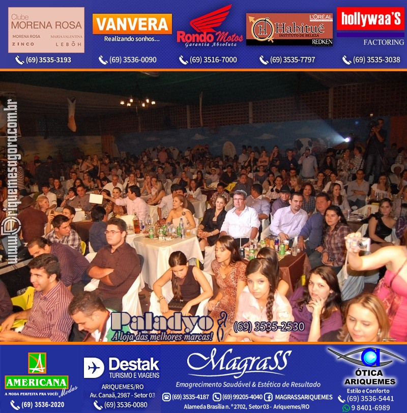 EXPOARI 2011 - VAMOS LEMBRAR do 22º Baile do Cowboy em Ariquemes?
