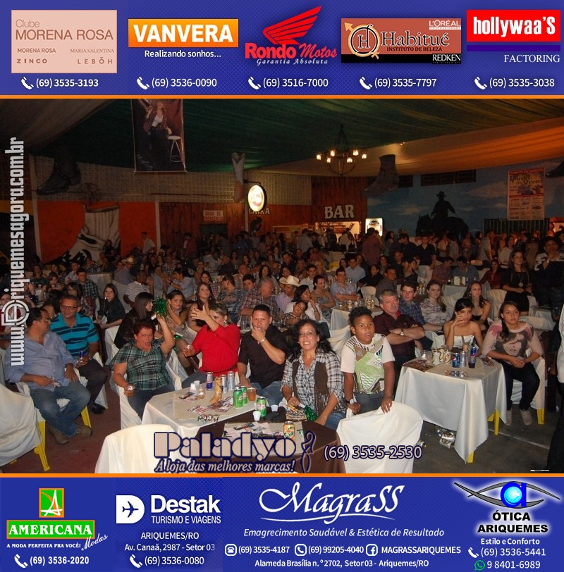 EXPOARI 2011 - VAMOS LEMBRAR do 22º Baile do Cowboy em Ariquemes?