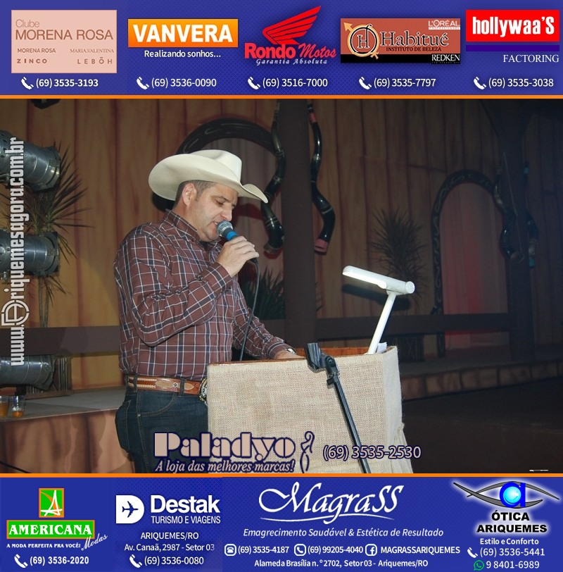 EXPOARI 2011 - VAMOS LEMBRAR do 22º Baile do Cowboy em Ariquemes?