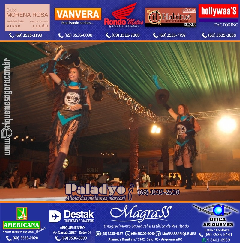 EXPOARI 2011 - VAMOS LEMBRAR do 22º Baile do Cowboy em Ariquemes?