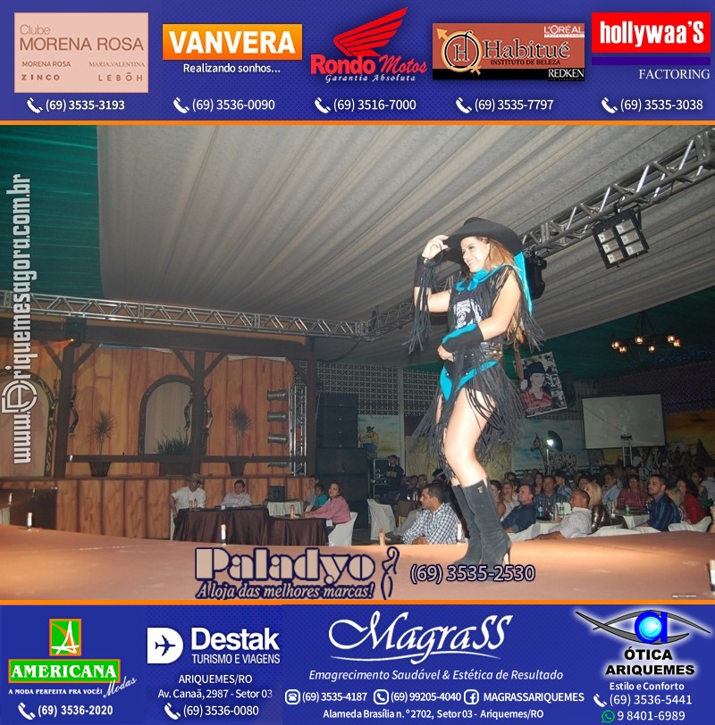 EXPOARI 2011 - VAMOS LEMBRAR do 22º Baile do Cowboy em Ariquemes?