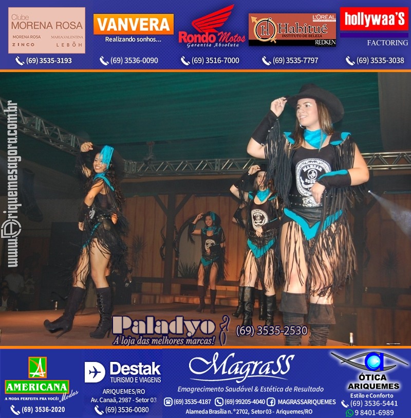 EXPOARI 2011 - VAMOS LEMBRAR do 22º Baile do Cowboy em Ariquemes?