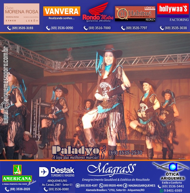 EXPOARI 2011 - VAMOS LEMBRAR do 22º Baile do Cowboy em Ariquemes?
