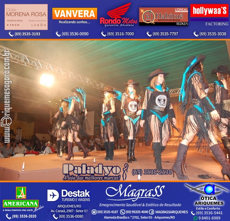 EXPOARI 2011 - VAMOS LEMBRAR do 22º Baile do Cowboy em Ariquemes?
