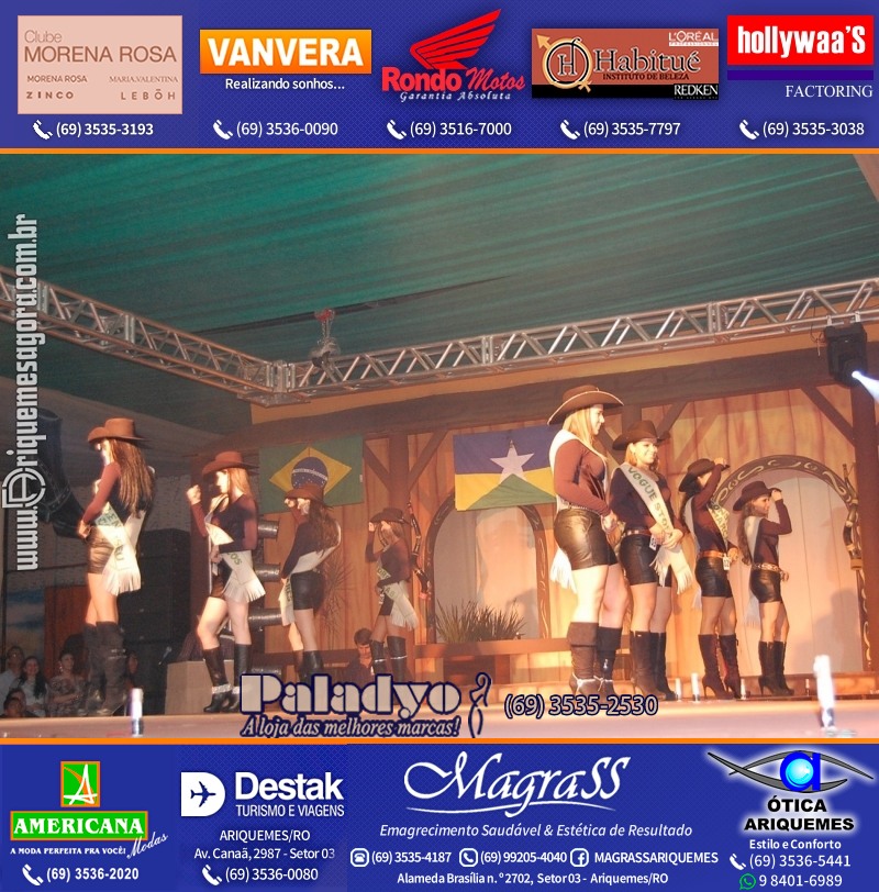 EXPOARI 2011 - VAMOS LEMBRAR do 22º Baile do Cowboy em Ariquemes?