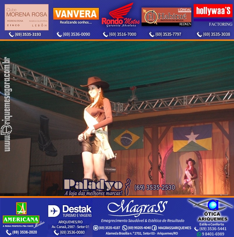 EXPOARI 2011 - VAMOS LEMBRAR do 22º Baile do Cowboy em Ariquemes?