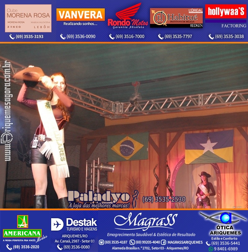 EXPOARI 2011 - VAMOS LEMBRAR do 22º Baile do Cowboy em Ariquemes?