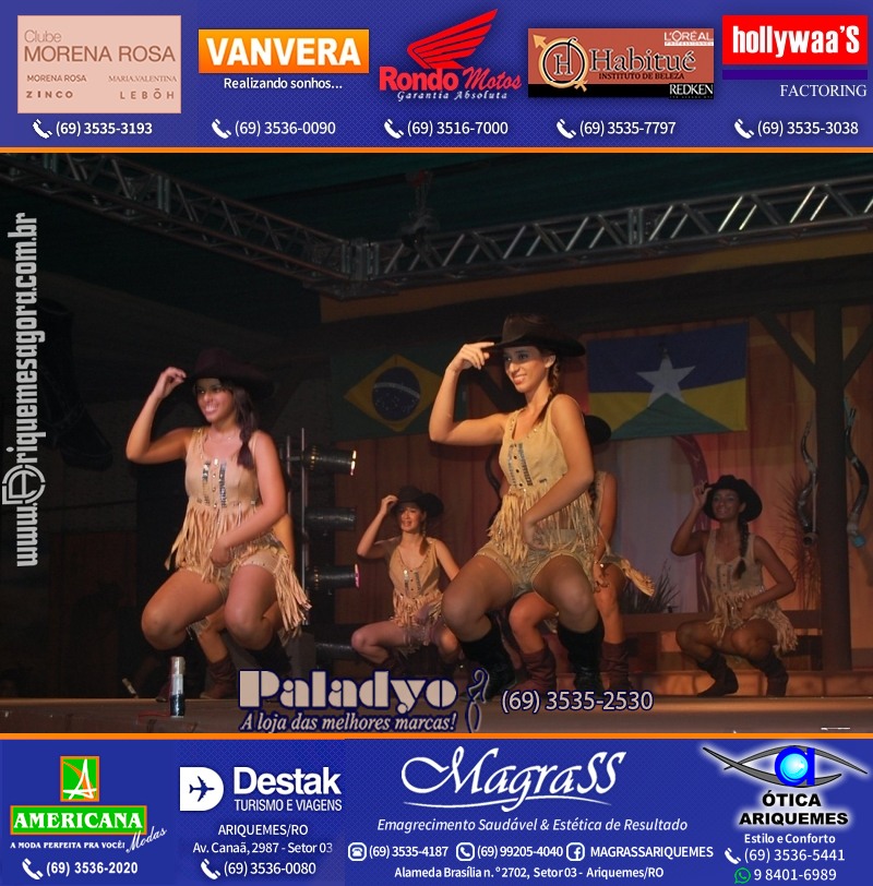 EXPOARI 2011 - VAMOS LEMBRAR do 22º Baile do Cowboy em Ariquemes?