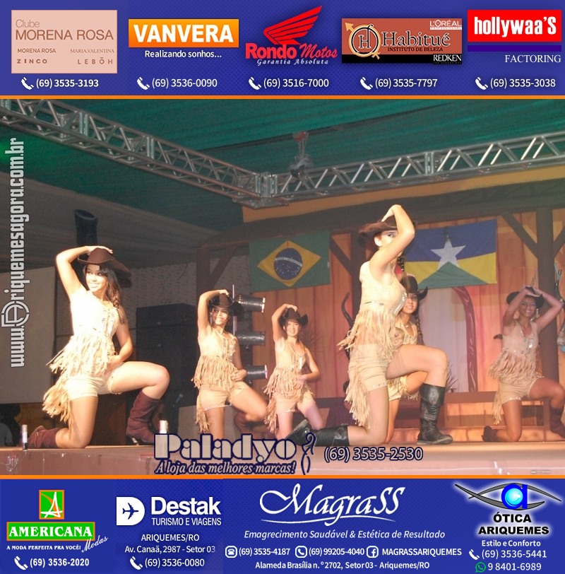 EXPOARI 2011 - VAMOS LEMBRAR do 22º Baile do Cowboy em Ariquemes?