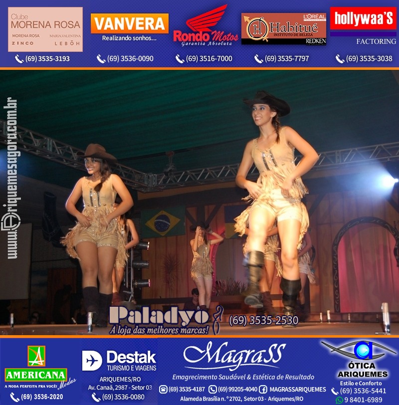 EXPOARI 2011 - VAMOS LEMBRAR do 22º Baile do Cowboy em Ariquemes?