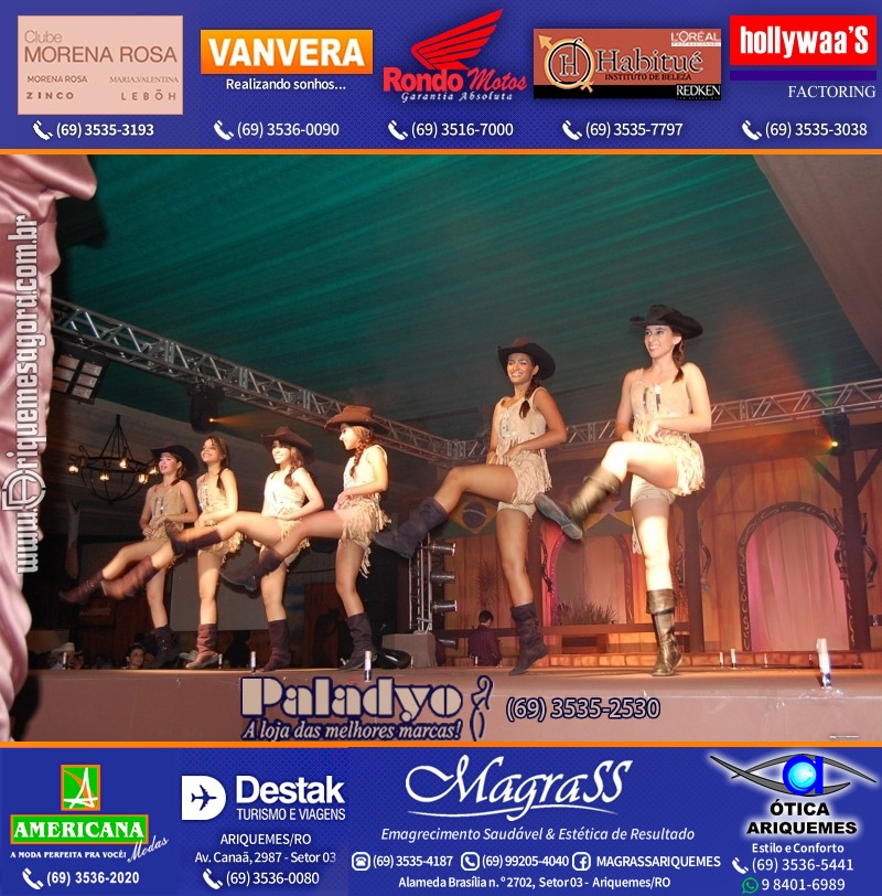 EXPOARI 2011 - VAMOS LEMBRAR do 22º Baile do Cowboy em Ariquemes?