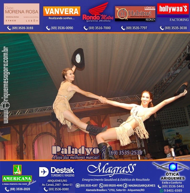 EXPOARI 2011 - VAMOS LEMBRAR do 22º Baile do Cowboy em Ariquemes?