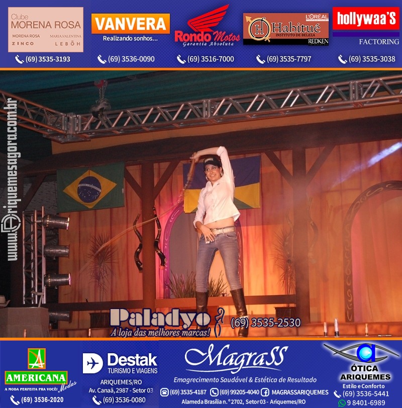 EXPOARI 2011 - VAMOS LEMBRAR do 22º Baile do Cowboy em Ariquemes?