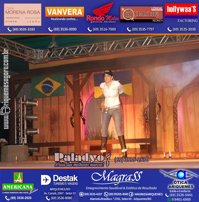 EXPOARI 2011 - VAMOS LEMBRAR do 22º Baile do Cowboy em Ariquemes?