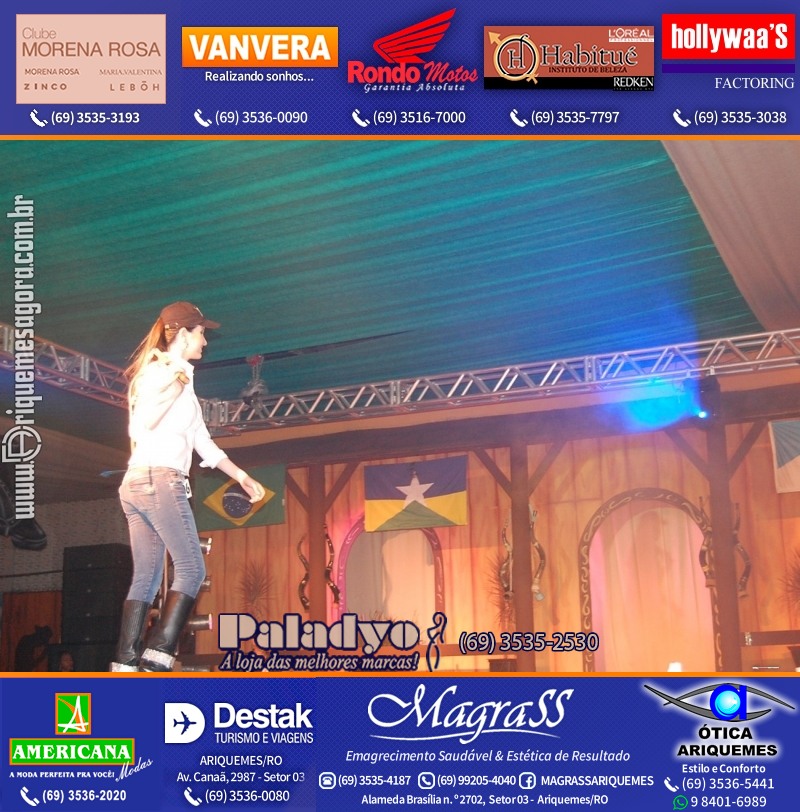 EXPOARI 2011 - VAMOS LEMBRAR do 22º Baile do Cowboy em Ariquemes?