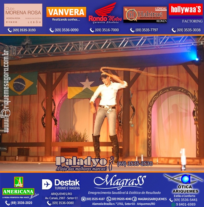 EXPOARI 2011 - VAMOS LEMBRAR do 22º Baile do Cowboy em Ariquemes?