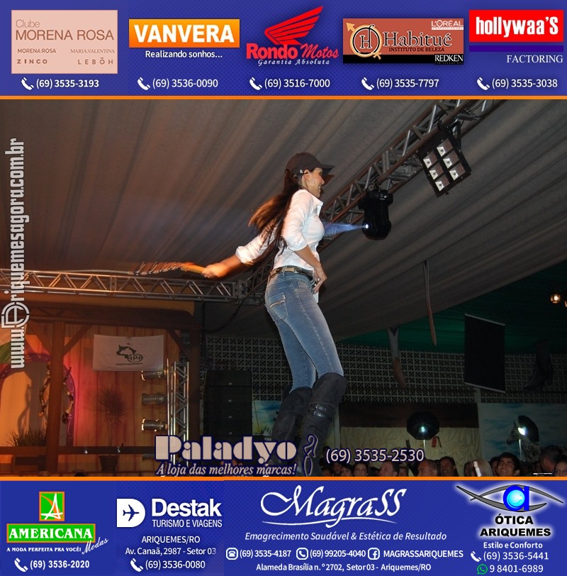 EXPOARI 2011 - VAMOS LEMBRAR do 22º Baile do Cowboy em Ariquemes?
